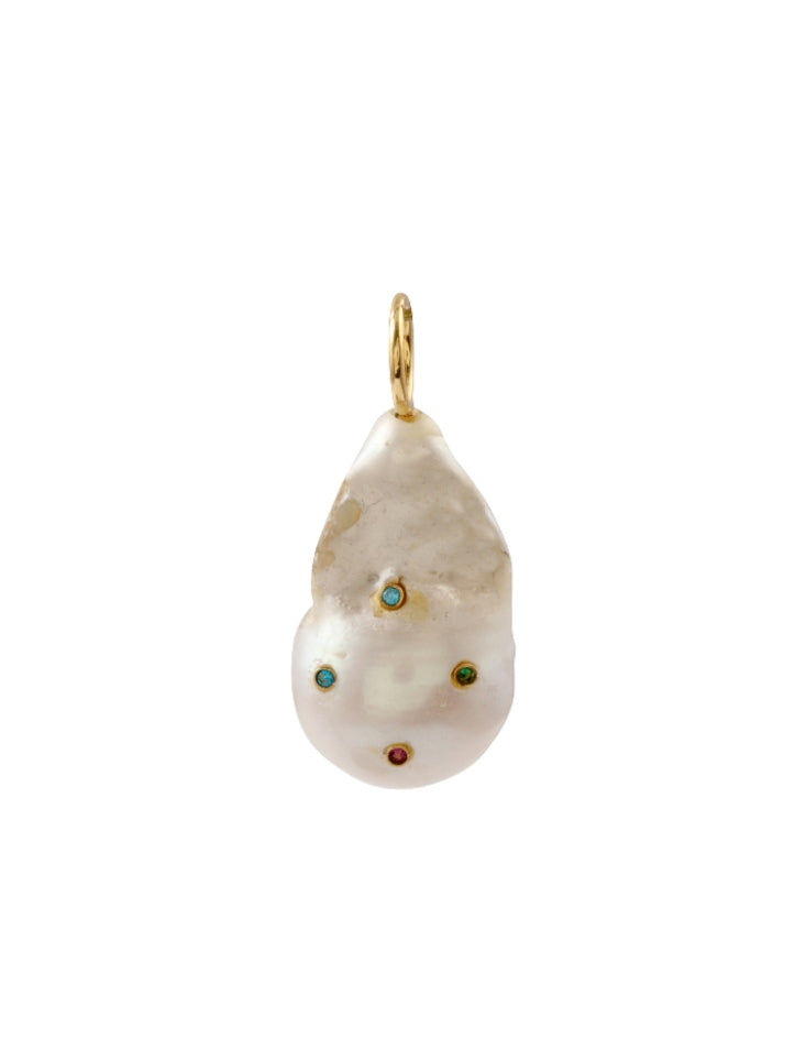 LOLA pendant in baroque freshwater pearl 